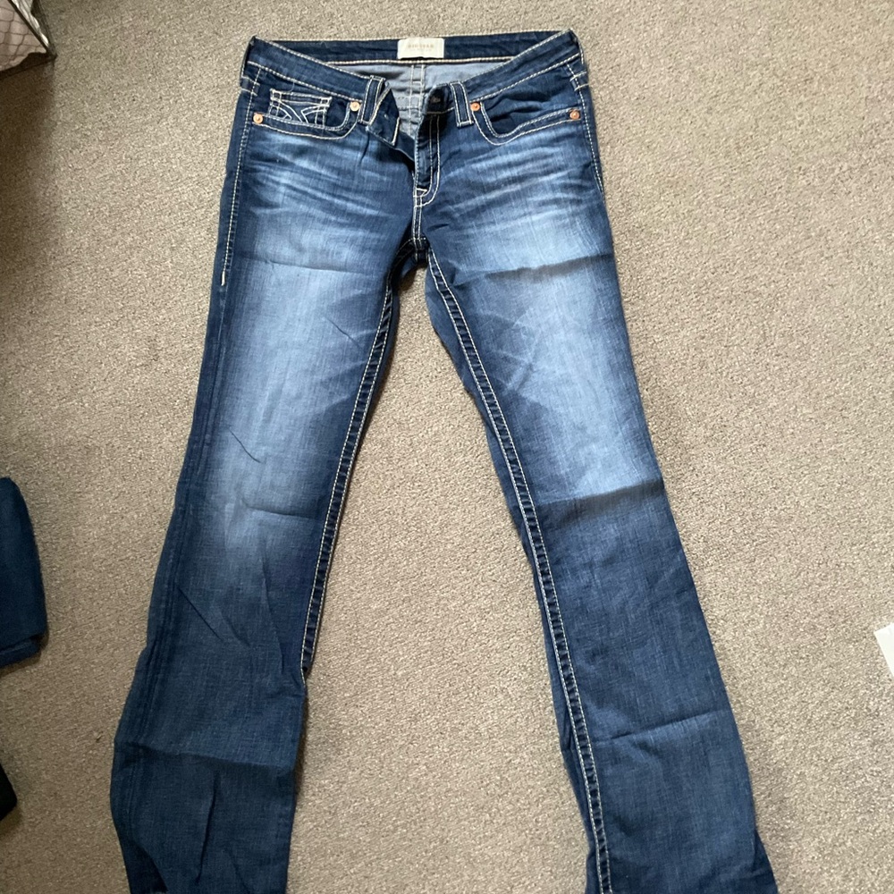 Big Star Women's Boot Cut Jeans in Classic Blue